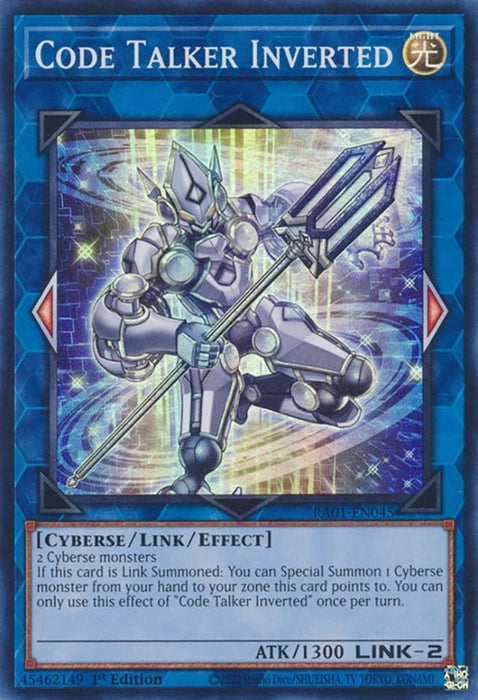 Code Talker Inverted [RA01-EN045] Super Rare - for just $0.10! 