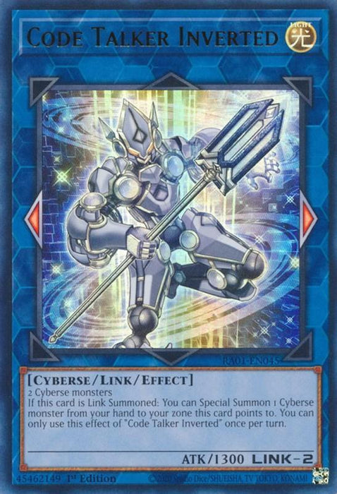 Code Talker Inverted [RA01-EN045] Ultra Rare - for just $0.10! 