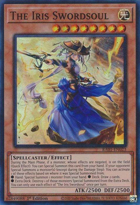 The Iris Swordsoul [RA01-EN023] Super Rare - for just $0.10! 