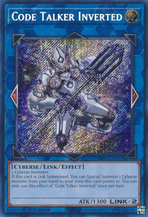 Code Talker Inverted [RA01-EN045] Secret Rare - for just $0.10! 