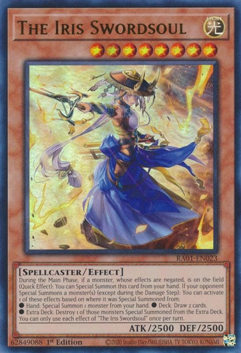 The Iris Swordsoul [RA01-EN023] Ultra Rare - for just $0.10! 