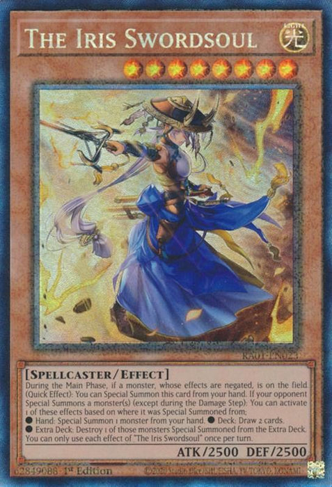 The Iris Swordsoul [RA01-EN023] Prismatic Collector's Rare - for just $0.25! 