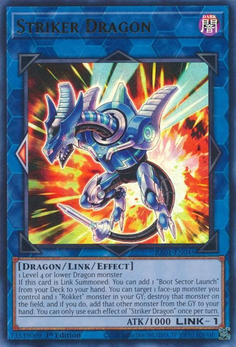 Striker Dragon [RA01-EN046] Ultra Rare - for just $0.10! 