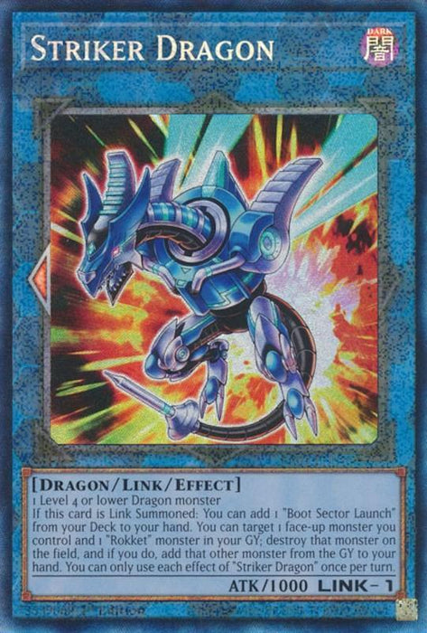 Striker Dragon [RA01-EN046] Prismatic Collector's Rare - for just $0.25! 