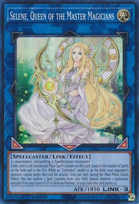 Selene, Queen of the Master Magicians [RA01-EN047] Super Rare - for just $0.10! 
