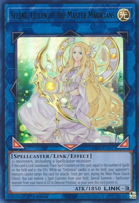 Selene, Queen of the Master Magicians [RA01-EN047] Ultra Rare - for just $0.15! 
