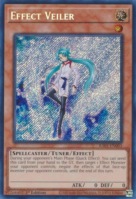 Effect Veiler [RA01-EN003] Secret Rare - for just $3.15! 