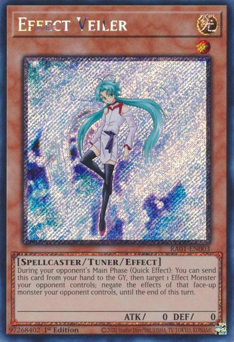 Effect Veiler [RA01-EN003] Platinum Secret Rare - for just $5! 