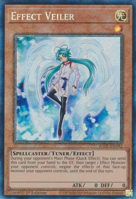 Effect Veiler [RA01-EN003] Prismatic Collector's Rare - for just $3.15! 