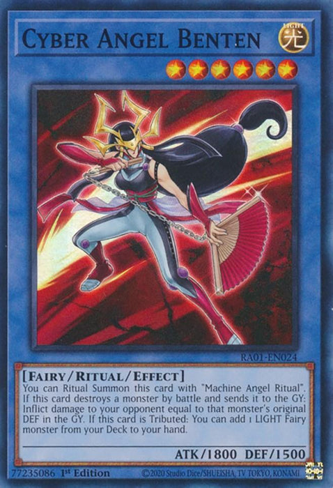 Cyber Angel Benten [RA01-EN024] Super Rare - for just $0.10! 