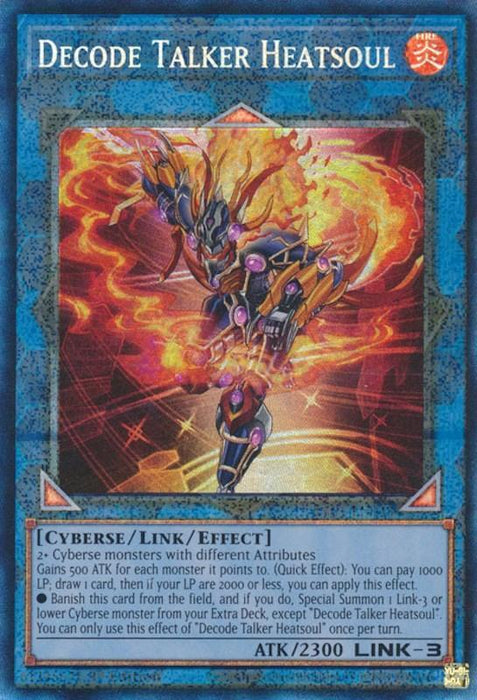 Decode Talker Heatsoul [RA01-EN048] Prismatic Collector's Rare - for just $0.25! 