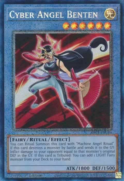 Cyber Angel Benten [RA01-EN024] Prismatic Collector's Rare - for just $0.20! 