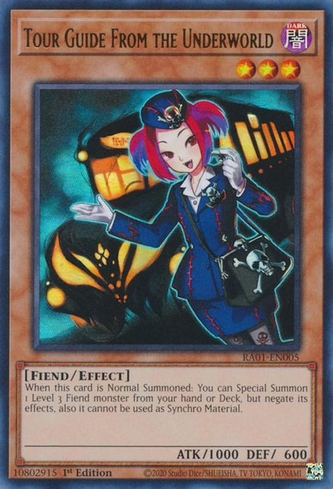 Tour Guide From the Underworld [RA01-EN005] Ultra Rare - for just $0.15! 
