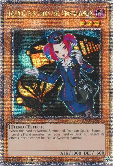 Tour Guide From the Underworld [RA01-EN005] Quarter Century Secret Rare - for just $2.85! 