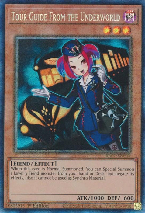 Tour Guide From the Underworld [RA01-EN005] Prismatic Collector's Rare - for just $0.70! 