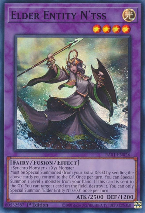 Elder Entity N'tss [RA01-EN026] Super Rare - for just $0.10! 
