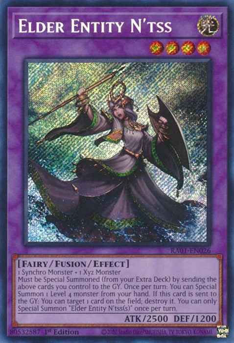 Elder Entity N'tss [RA01-EN026] Secret Rare - for just $0.20! 