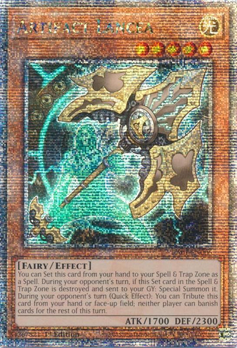 Artifact Lancea [RA01-EN006] Quarter Century Secret Rare - for just $5.65! 