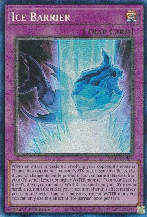 Ice Barrier [RA01-EN071] Prismatic Collector's Rare - for just $0.15! 
