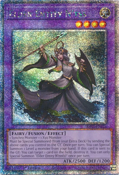 Elder Entity N'tss [RA01-EN026] Quarter Century Secret Rare - for just $2.40! 