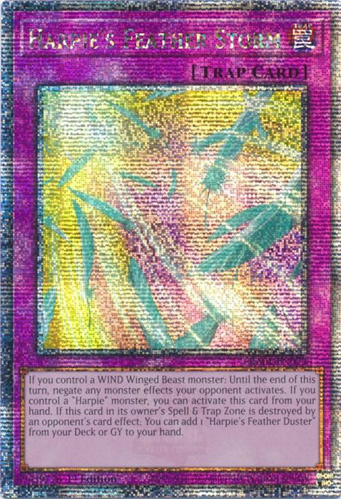Harpie's Feather Storm [RA01-EN073] Quarter Century Secret Rare - for just $1.10! 