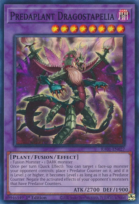 Predaplant Dragostapelia [RA01-EN027] Super Rare - for just $0.10! 