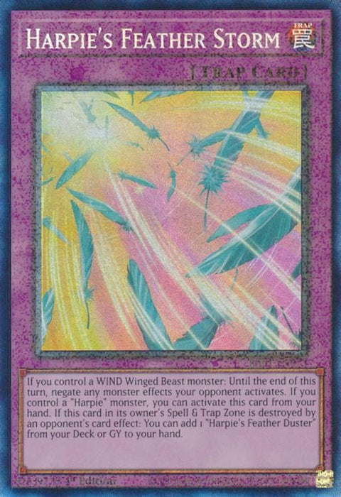 Harpie's Feather Storm [RA01-EN073] Prismatic Collector's Rare - for just $0.45! 
