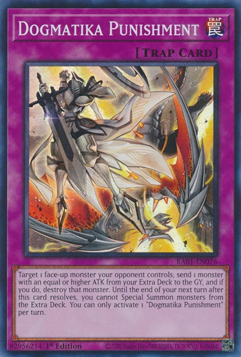 Dogmatika Punishment [RA01-EN076] Super Rare - for just $0.10! 
