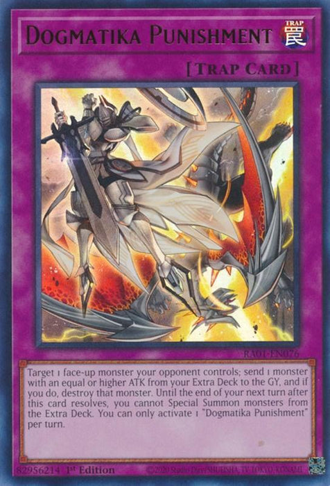 Dogmatika Punishment [RA01-EN076] Ultra Rare - for just $0.10! 