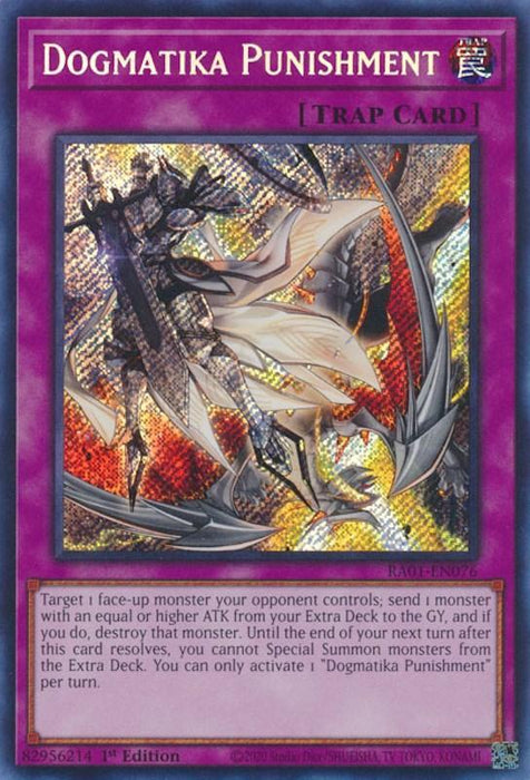 Dogmatika Punishment [RA01-EN076] Secret Rare - for just $0.15! 