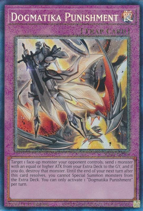 Dogmatika Punishment [RA01-EN076] Prismatic Collector's Rare - for just $0.30! 