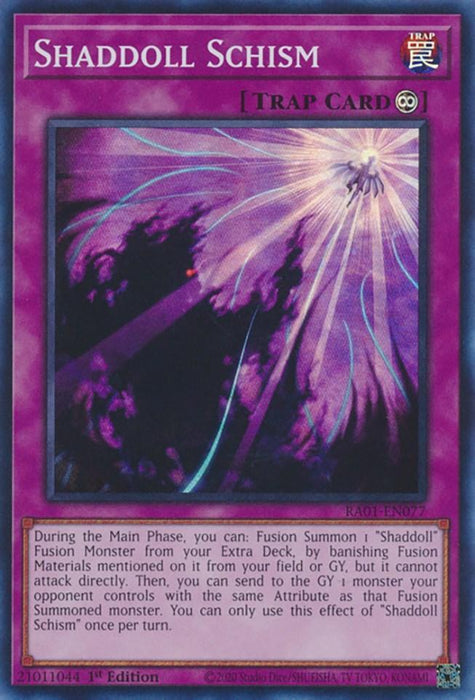 Shaddoll Schism [RA01-EN077] Super Rare - for just $0.10! 