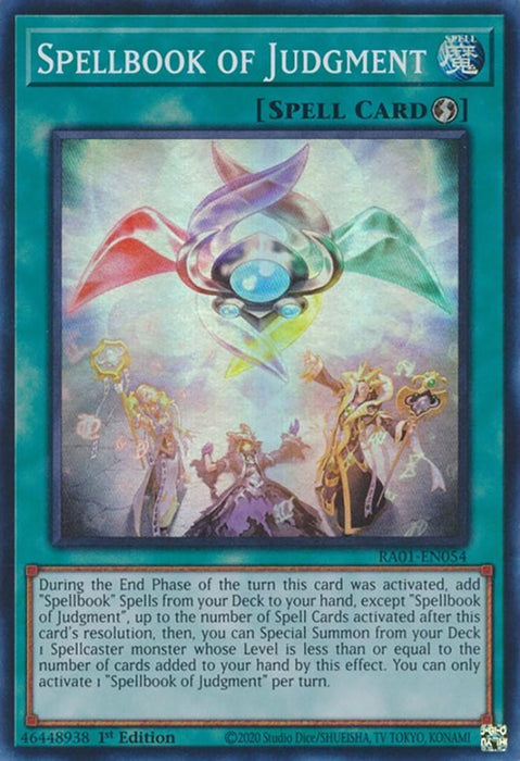 Spellbook of Judgment [RA01-EN054] Super Rare - for just $0.10! 