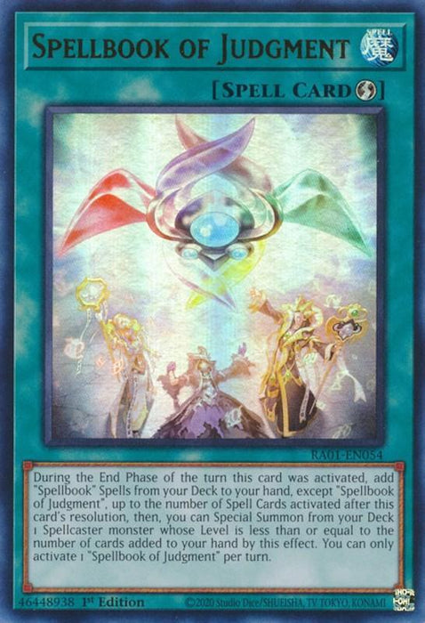 Spellbook of Judgment [RA01-EN054] Ultra Rare - for just $0.10! 