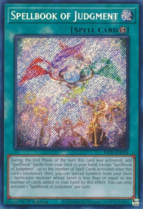 Spellbook of Judgment [RA01-EN054] Secret Rare - for just $0.10! 