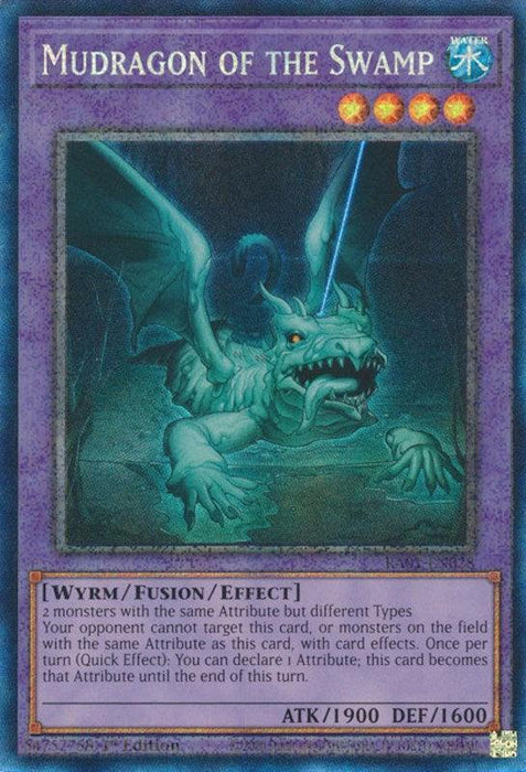 Mudragon of the Swamp [RA01-EN028] Prismatic Collector's Rare - for just $0.80! 