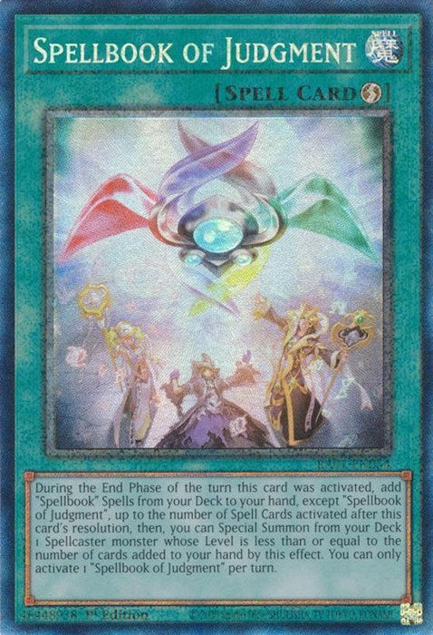 Spellbook of Judgment [RA01-EN054] Prismatic Collector's Rare - for just $0.15! 