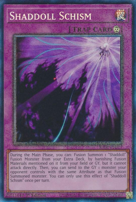 Shaddoll Schism [RA01-EN077] Prismatic Collector's Rare - for just $0.15! 