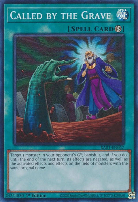 Called by the Grave [RA01-EN057] Super Rare - for just $0.30! 