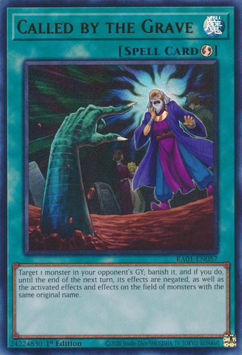Called by the Grave [RA01-EN057] Ultra Rare - for just $0.30! 