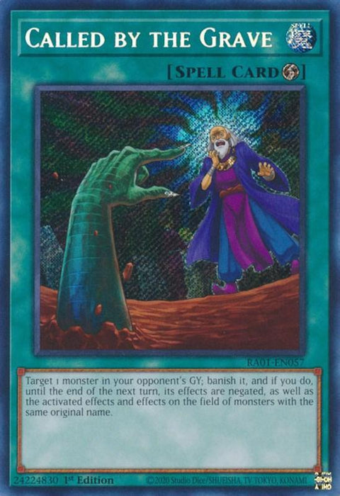Called by the Grave [RA01-EN057] Secret Rare - for just $1.35! 