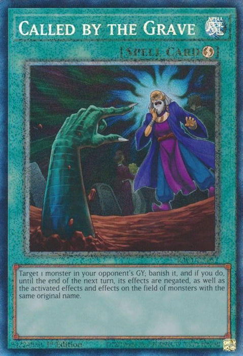 Called by the Grave [RA01-EN057] Prismatic Collector's Rare - for just $1.20! 