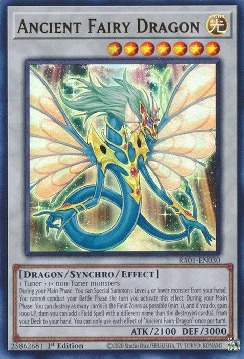 Ancient Fairy Dragon [RA01-EN030] Ultra Rare - for just $0.15! 