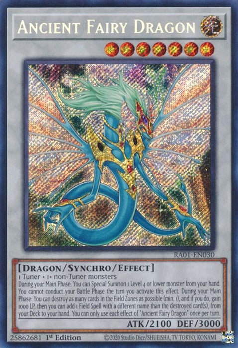 Ancient Fairy Dragon [RA01-EN030] Secret Rare - for just $0.30! 