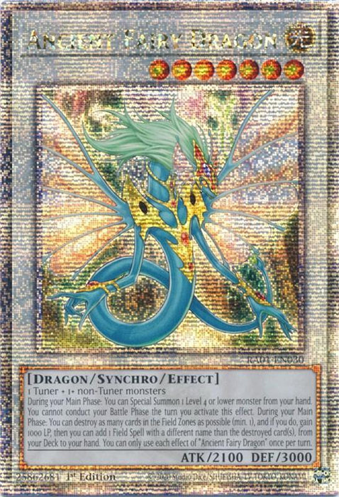 Ancient Fairy Dragon [RA01-EN030] Quarter Century Secret Rare - for just $6.45! 