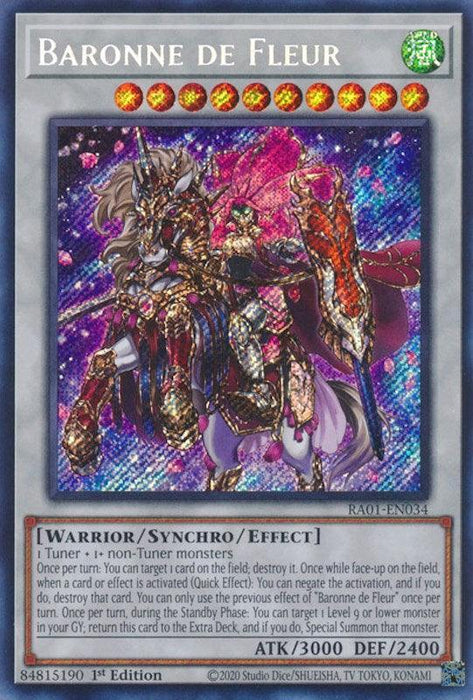 Baronne de Fleur [RA01-EN034] Secret Rare - for just $0.55! 