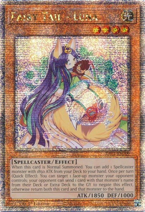 Fairy Tail - Luna [RA01-EN009] Quarter Century Secret Rare - for just $7.25! 