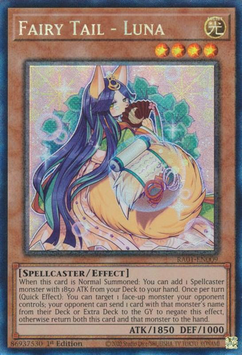 Fairy Tail - Luna [RA01-EN009] Prismatic Collector's Rare - for just $0.30! 