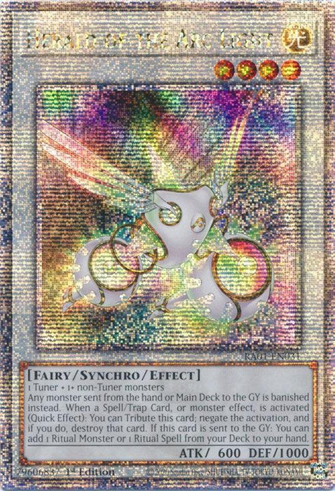 Herald of the Arc Light [RA01-EN031] Quarter Century Secret Rare - for just $1.40! 
