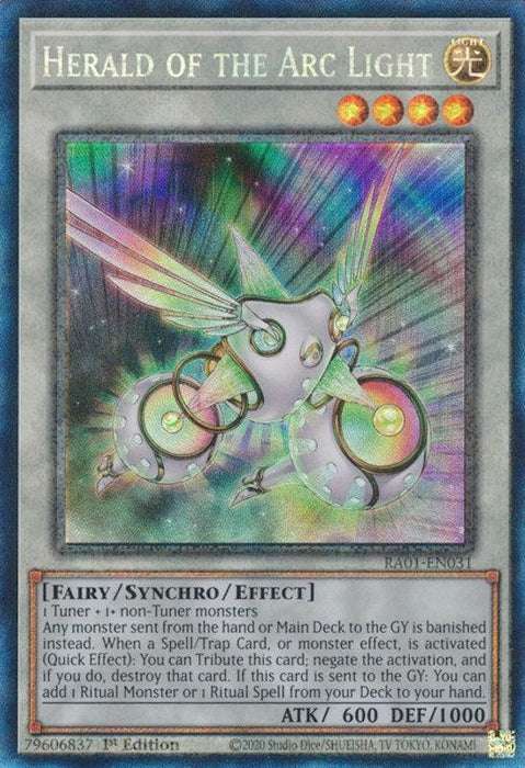 Herald of the Arc Light [RA01-EN031] Prismatic Collector's Rare - for just $0.30! 